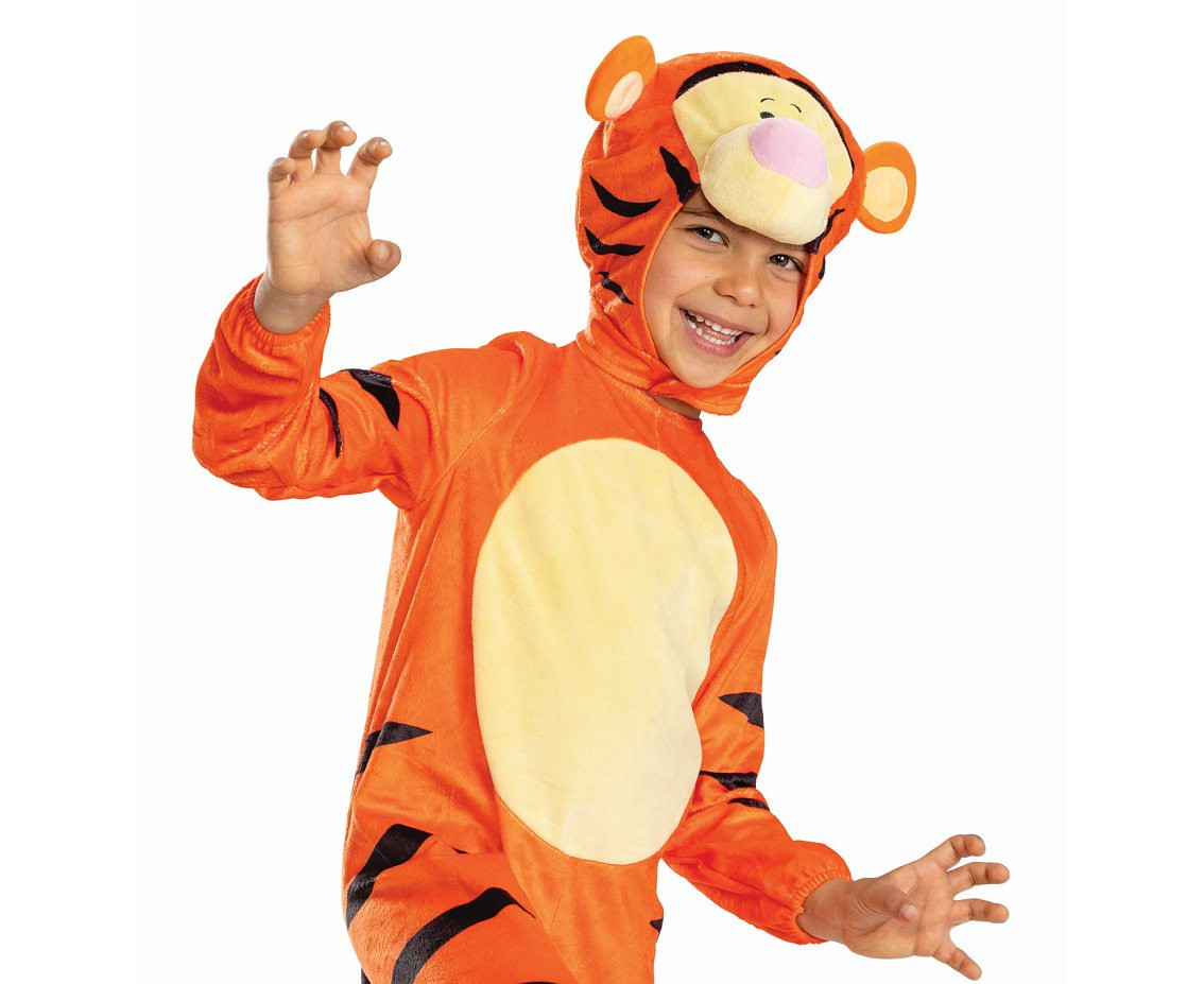 Costume Tiger Deluxe- Winnie the Pooh (license), size. XS (3-4 years)